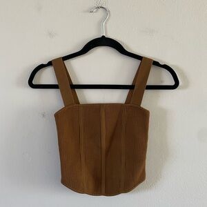 H&M Ribbed Cropped Tank